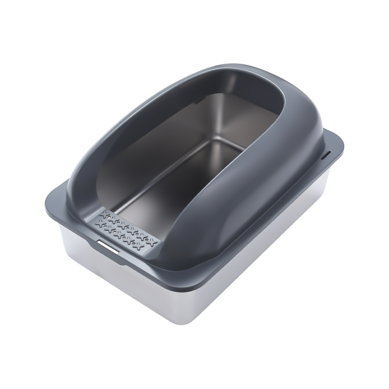 Semi-Enclosed Large Thickened Cat Litter Box