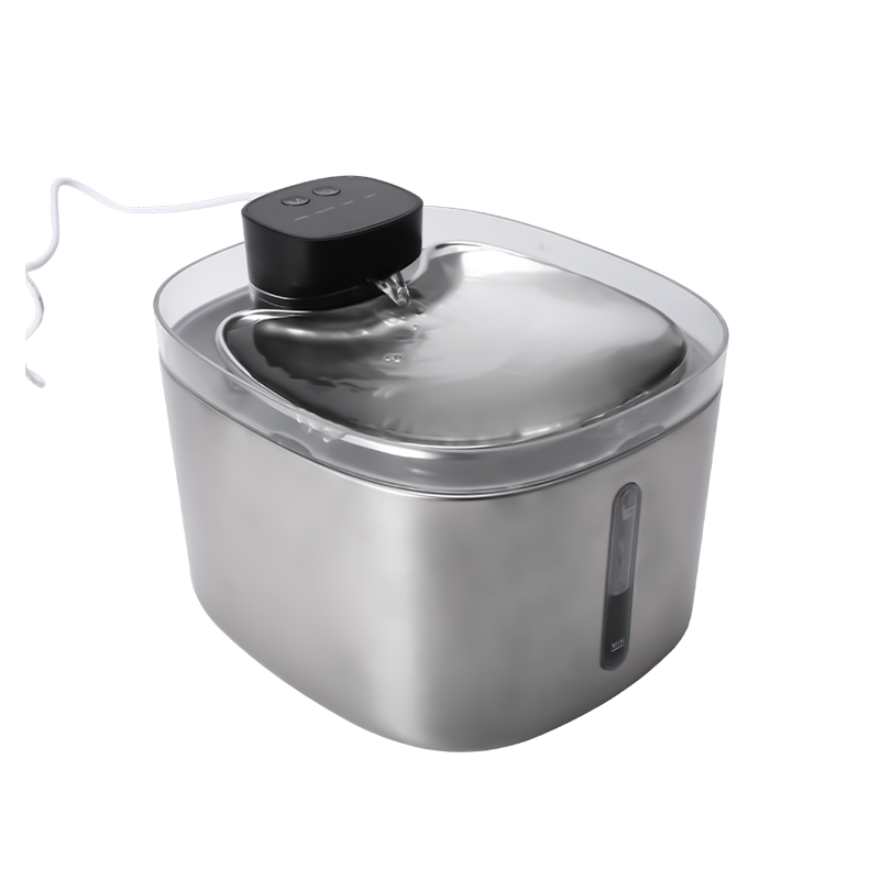 Multifunctional Stainless Steel Pet Water Fountain Multifunctional Stainless Steel Pet Water Fountain